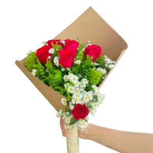 Buquê tradicional Flor caída