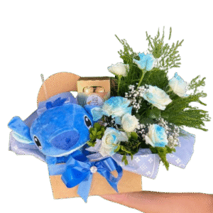 Cesta personalizada Stitch | Caixa em MDF