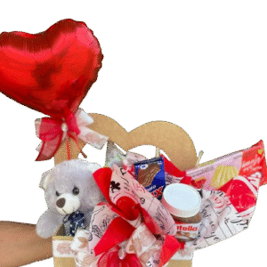 Cesta Personalizada Pelúcia Ursinho