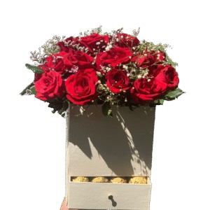 Caixa Box em MDF de flores