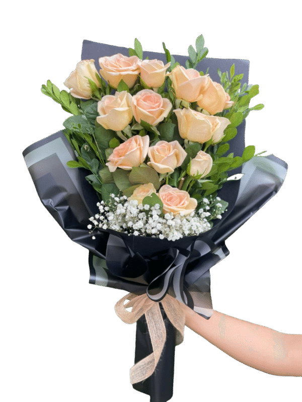 Buquê Especial Rosas champanhe